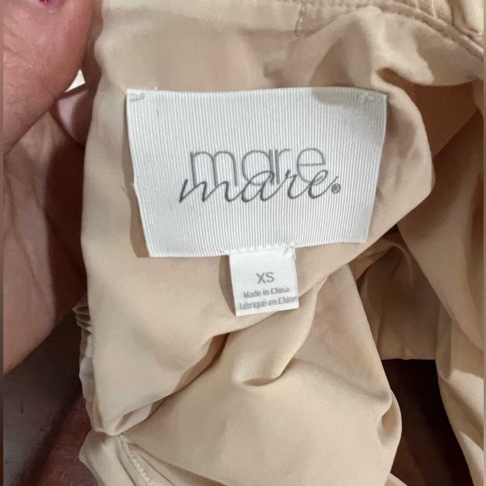 Mare Mare Anthropologie Pleated Blouse Bubble Hem - Picture 6 of 11